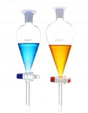 Ampoule à Décanter (Entonnoir de Séparation) en Verre