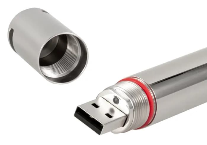 Clé USB de Stockage Durci et Étanche (Métal Inox)