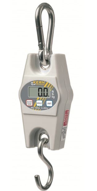 Pèse-personne Suspendu / Dynamomètre Numérique KERN (Max 200 kg)