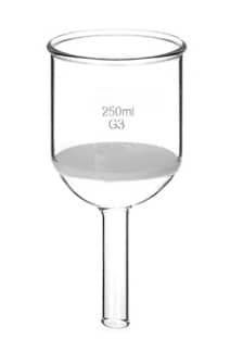 Entonnoir de Filtration en Verre Fritté (Taille G3)