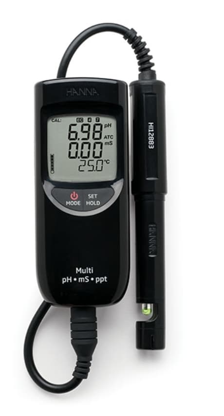 Multimètre Portable HANNA (pH/Conductivité/Salinité)
