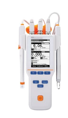 Multimètre Portable Multiparamètres Avancé (pH, ORP, ISE, Conductivité)