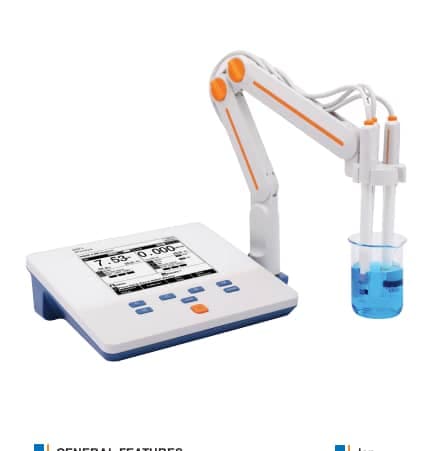pH-mètre / Multimètre de Paillasse avec Écran Tactile