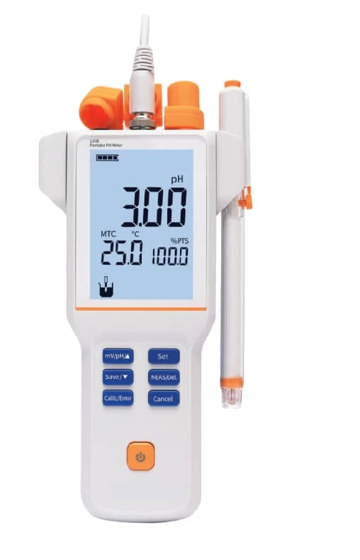 pH-mètre Portable Numérique de Précision (pH / mV / T°C)