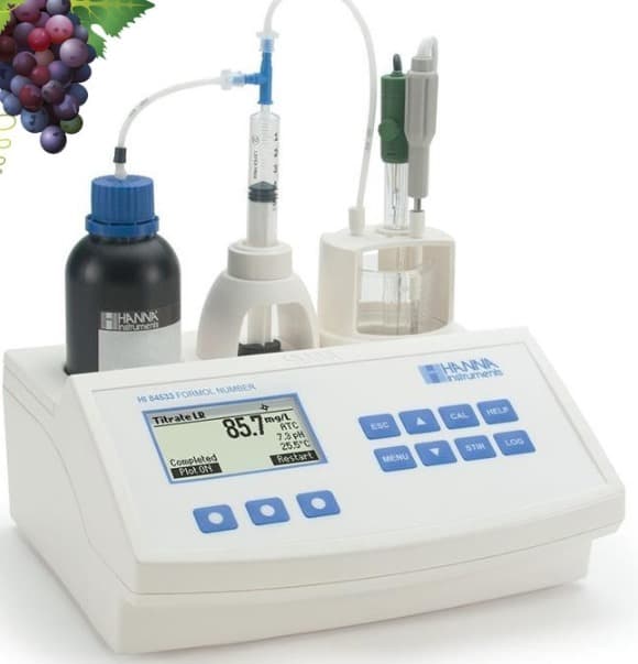 Titrateur Automatique HANNA HI 84533 (Nombre de Formol / Acidité du Vin)